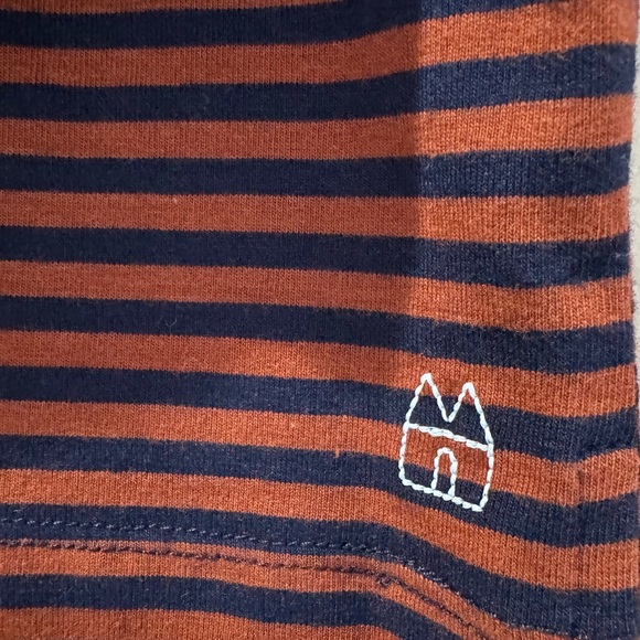 MAISON ME Boy's Cotton Striped Polo - Picture 3 of 9